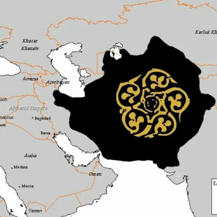 نقشه سامانیان